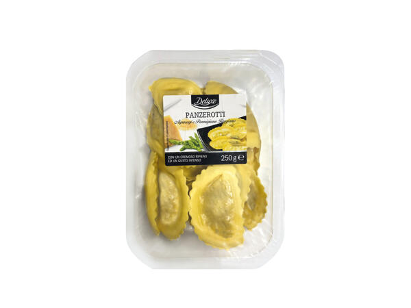 Panzerotti with Asparagus and Parmeggiano Reggiano
