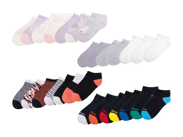 Socquettes, 7 paires