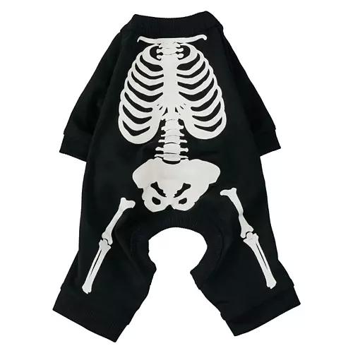 Halloween Pet Pajamas - Skeleton, XL