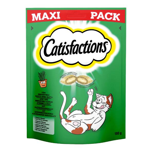 CATISFACTIONS(R) 				Snacks pour chats