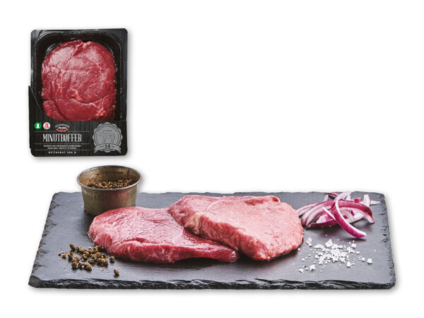 Danske kalveminutbøffer
