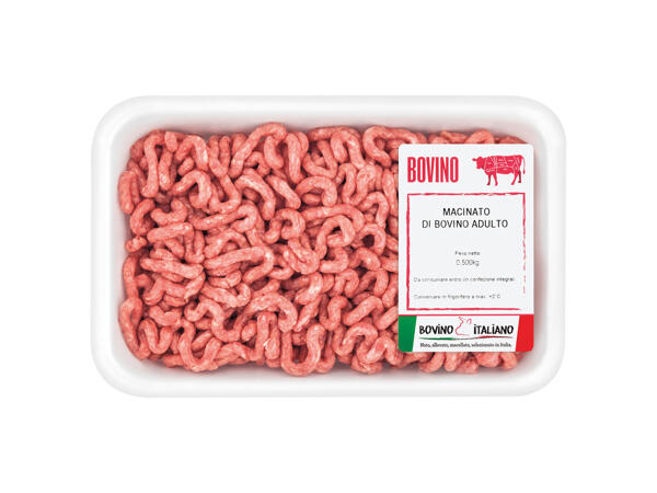 Fresh minced beef