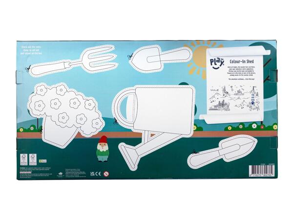 Play Inc Colour-In Playhouse