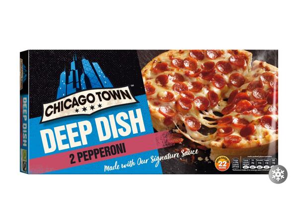 Chicago Town Deep Dish Pepperoni Pizza