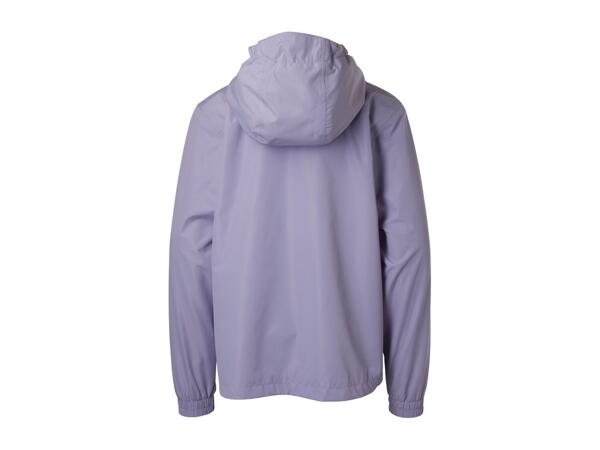 CRIVIT Kids' Purple Waterproof Jacket