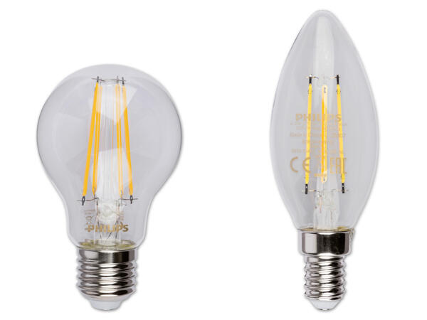 Philips LED-Filamentleuchtmittel, 3 Stück