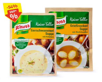 KNORR Kaiserteller Suppen