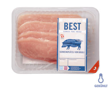 COUNTRY'S BEST SCHWEINSPLÄTZLI VOM BÄGGLI