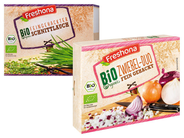 FRESHONA Bio-Kräuter oder Zwiebel-Duo