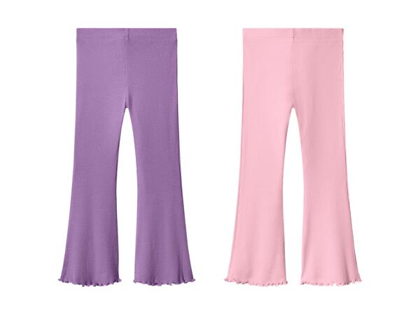 Gerippte Leggings