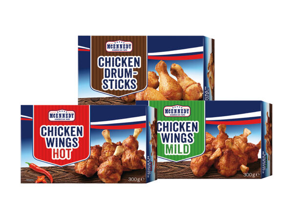 Chicken Wings or chicken Drumsticks