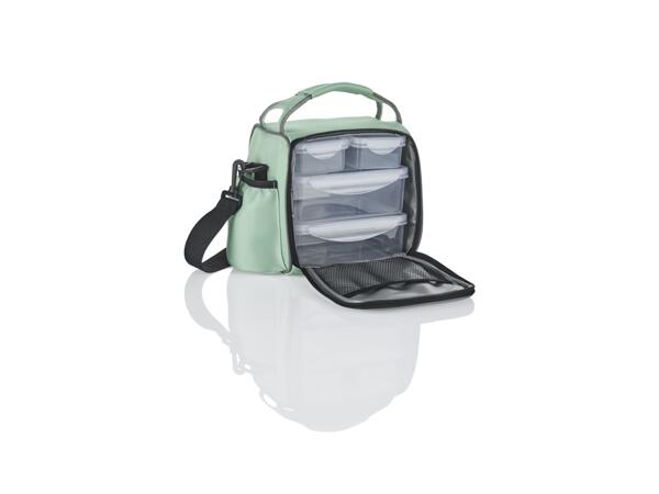 Cool bag with lunch boxes