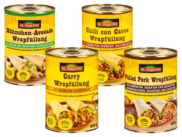 Wrapfüllung