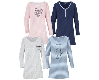 BLUE MOTION 
 DAMENSLEEPSHIRT