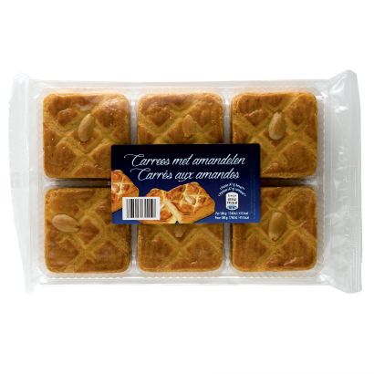Amandelgebakjes, 6 st.