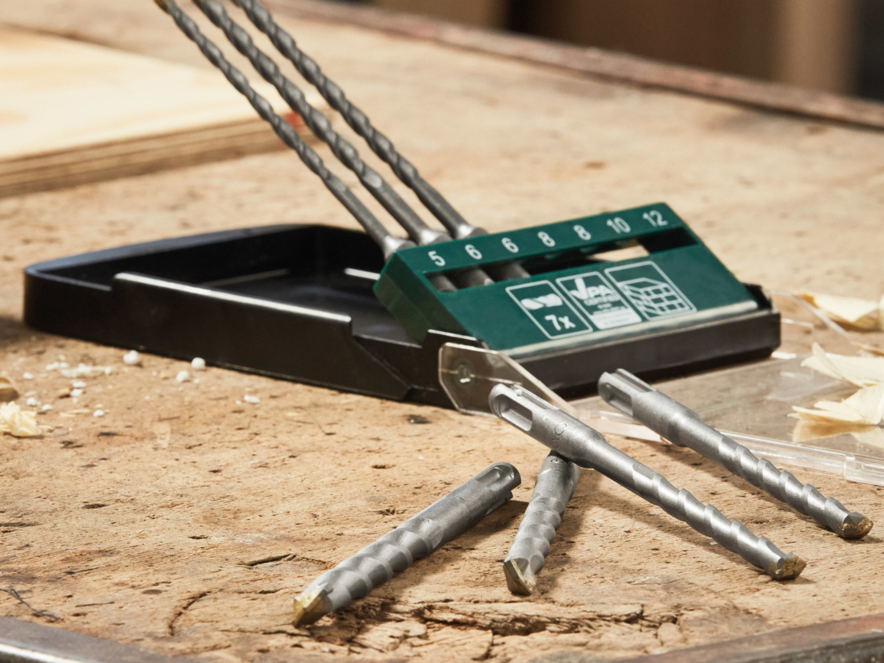 Parkside SDS-Plus Hammer Drill Bit Set 1