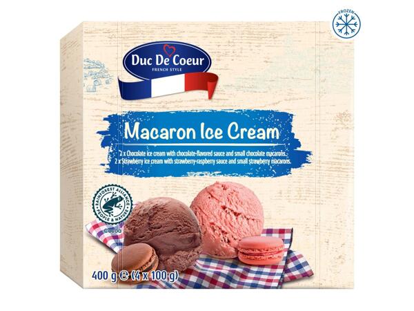 Duc de Coeur Macaron Ice Cream 4x150ml