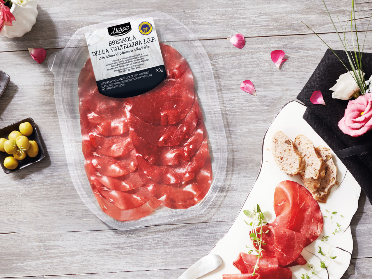 ITALSKÁ HOVĚZÍ ŠUNKA BRESAOLA