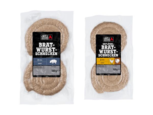 Bratwurstschnecken