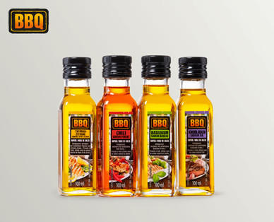 BBQ Gewürzöl-Set, 4-teilig