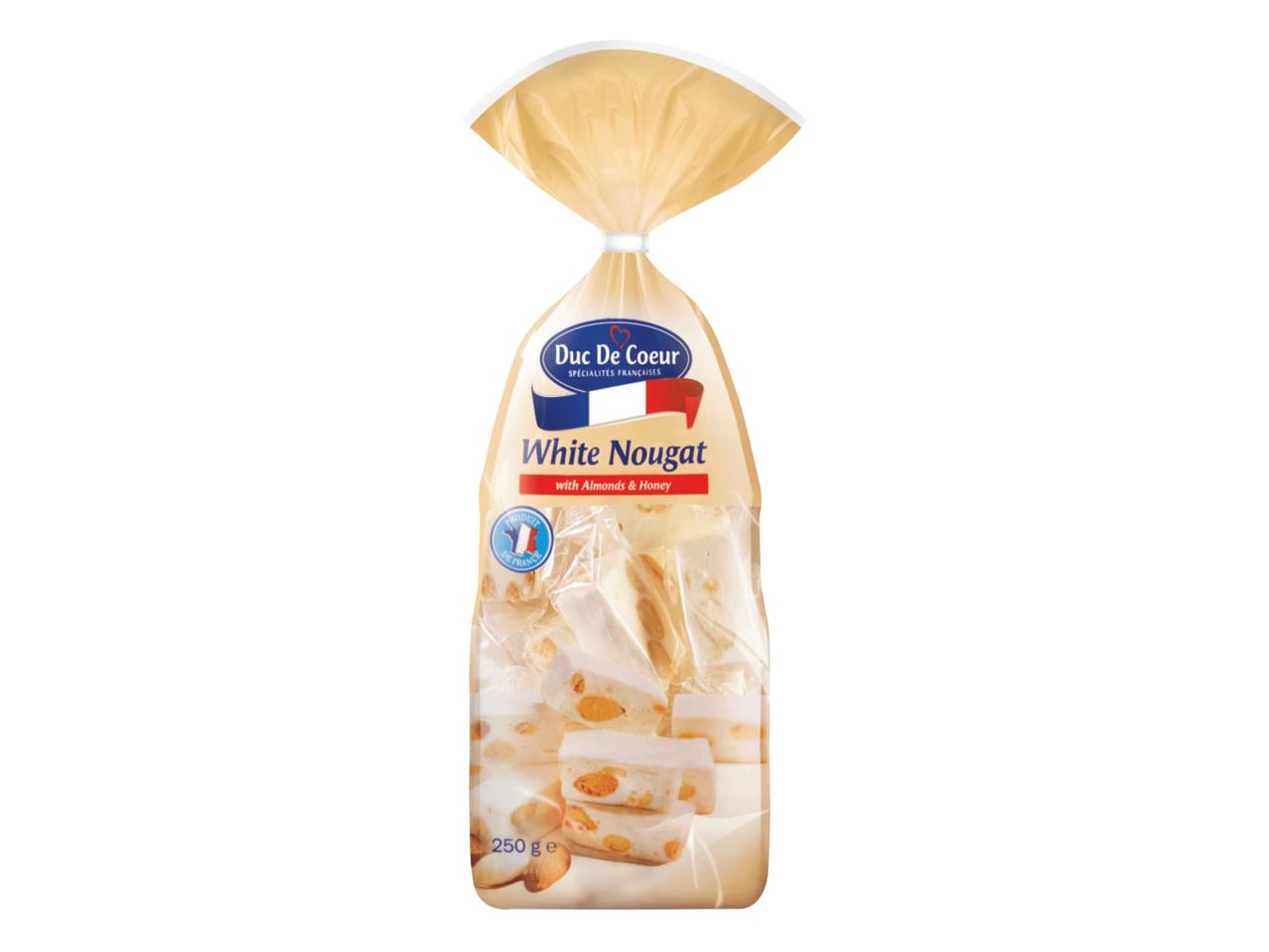 DUC DE COEUR White Nougat with Almonds & Honey