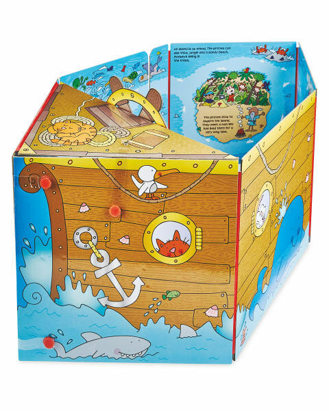 Convertible Pirate Ship Board Book