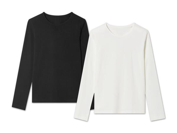 Kinder Langarmshirt, 2 Stück
