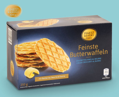 FINEST BAKERY Butterwaffeln/Butter-Mandelblätter