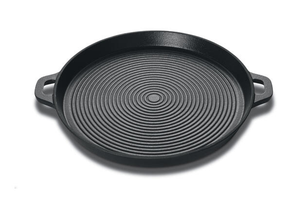 Grillmeister Cast Iron Griddle / Grill Pan