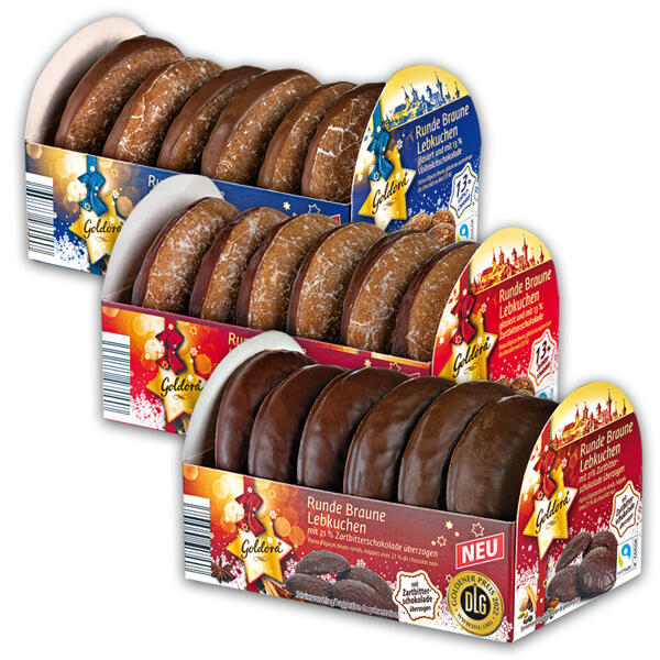 Runde Braune Lebkuchen