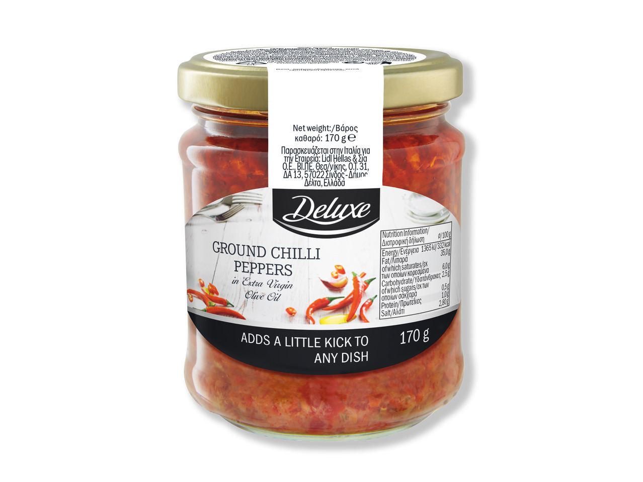 Chili i olivenolie