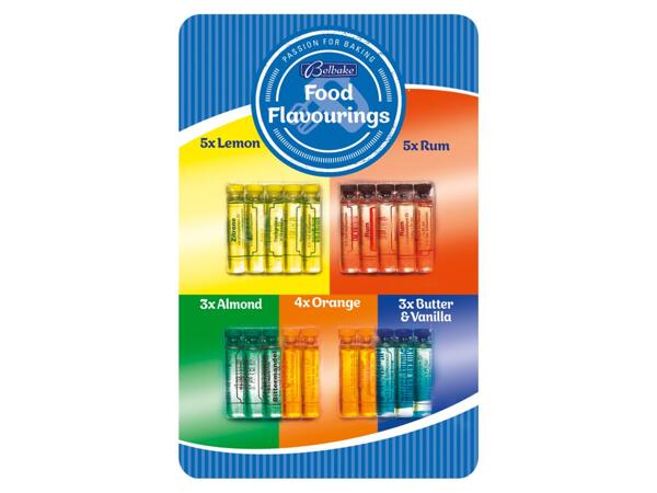 Backaromen 5-fach sortiert