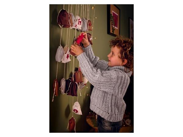 LIVARNO home Adventní kalendář z filcu