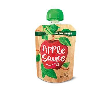 BAP Foods Unsweetened Applesauce Pouches - Aldi - US - Specials archive