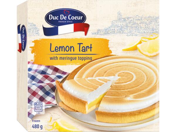 Citronpaj med maräng