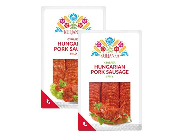 Hungarian Sliced Pork Sausage