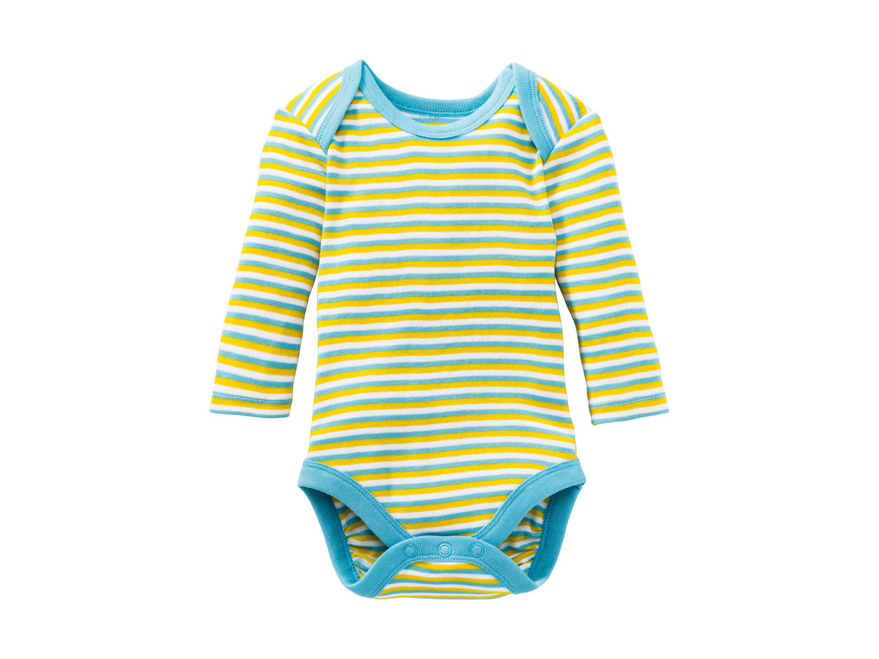 Lupilu Baby Boy Long Sleeve Bodysuits1