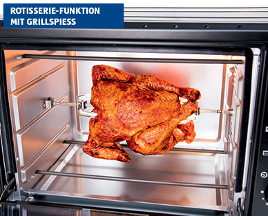 AMBIANO Minibackofen mit Rotisserie