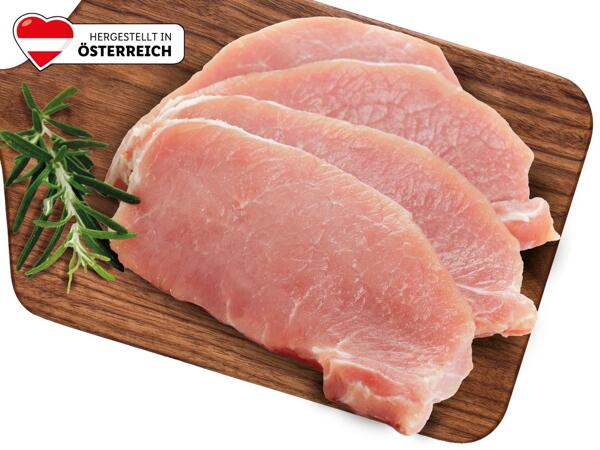 Frische Schweinsschnitzel