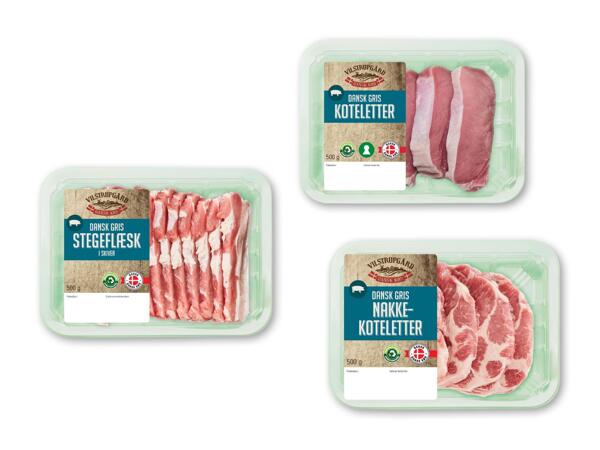 VILSTRUPGÅRD Dansk flæsk, middags- eller nakkekoteletter
