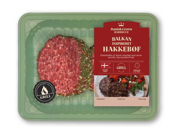 Kantkrydrede hakkebøffer