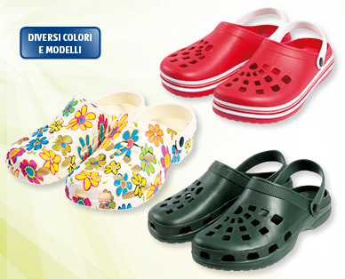 Sandali clogs estivi da donna/uomo CRANE(R)