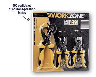 Lot de pinces WORKZONE(R)
