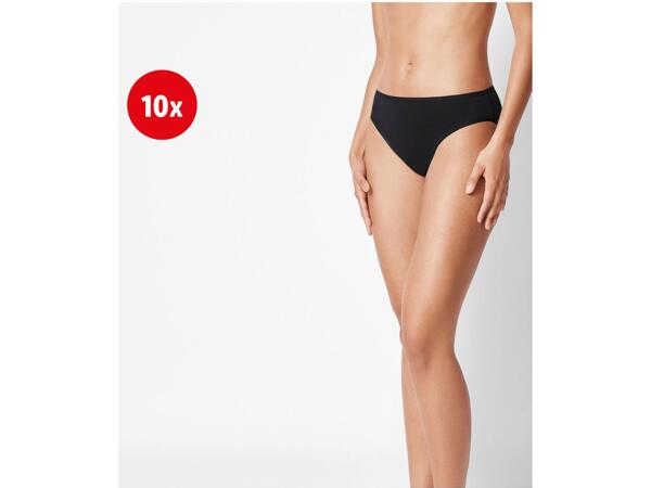 Ladies' briefs, 10 pieces