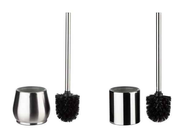 Ensemble brosse sur pied pour WC