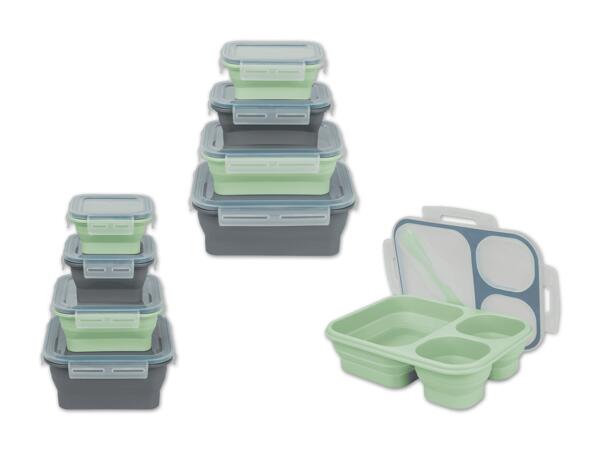 Faltbare Frischhaltedosen oder Lunchbox