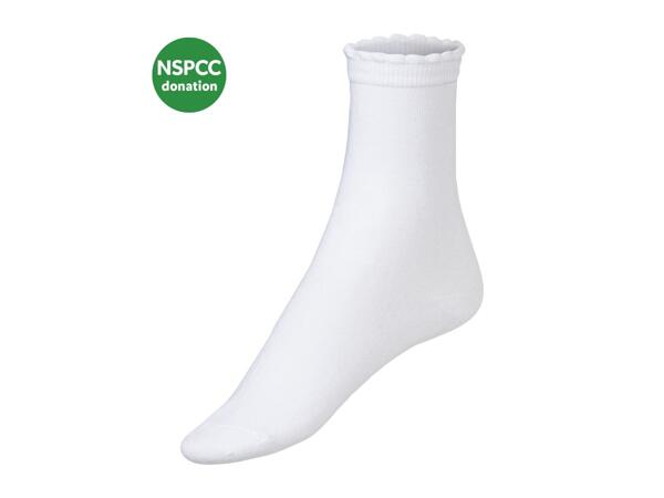 Kids' School Ankle Socks - 5 Pairs