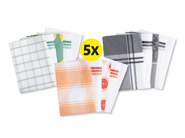Kökshanddukar, 5-pack