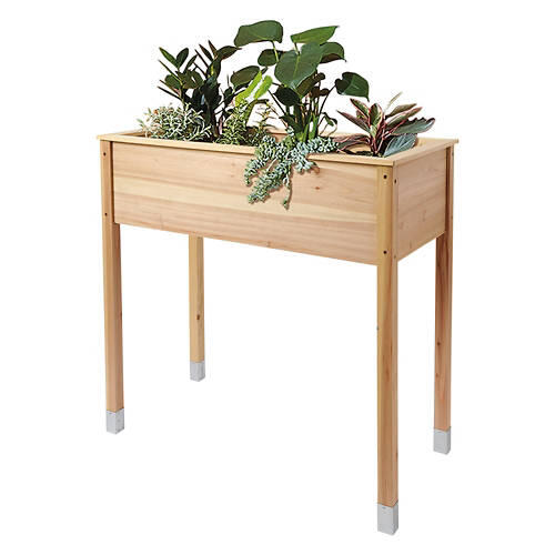 Wooden Raised Planter