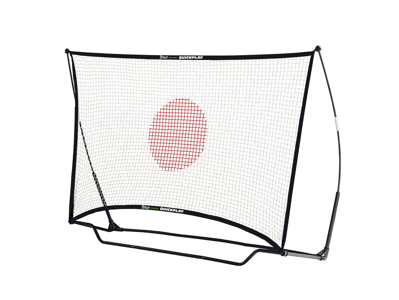 Crivit 2-in-1 Portable Pop-Up Goal and Rebound Net1